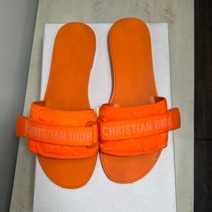 Authentic Christian Dior clothes mules